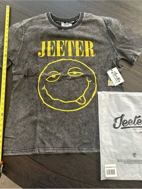 Jeeter Nirvana Stoned High Smiley Logo Dreamfields XL T-Shirt New NWT